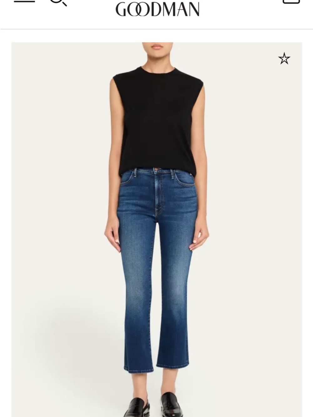 MOTHER the Hustler Ankle Fray